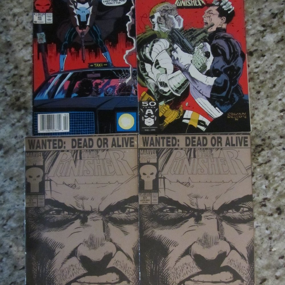 Punisher Comic Books View 2
